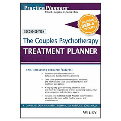 The Couples Psychotherapy Treatment Planner, With Dsm-5 Updates, 2Nd Edition