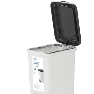 Thùng rác đạp chữ nhật Hiro