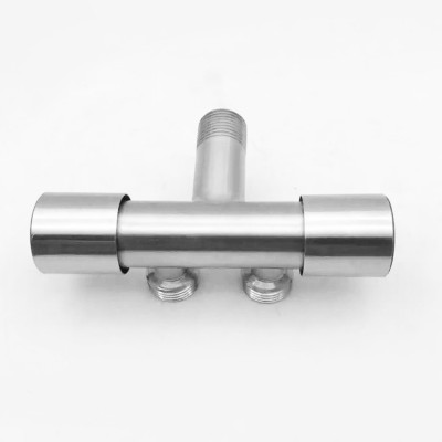 Van, vòi nước  đa năng 2 đầu (01 đường nước  - ra 02 cổng xả có khóa đóng mở riêng biệt) – Hàng chính hãng