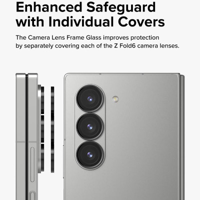 Dán camera dành cho Samsung Galaxy Z Fold 6 RINGKE Lens Frame Glass - Hàng Chính Hãng