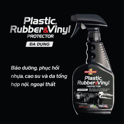 Dung Dịch Bảo Dưỡng Nhựa, Cao Su & Da Tổng Hợp Ô Tô SUPERONE Plastic, Rubber and Vinyl Protector - Universal SOUTHWALL A302