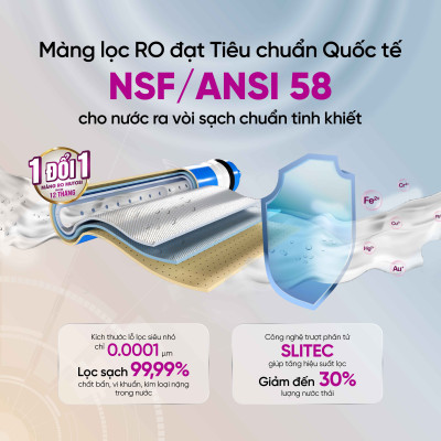 Máy lọc nước để gầm không tủ - Hàng chính hãng Mutosi MP-192