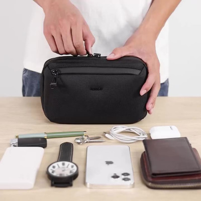 Túi Đeo Chéo OZUKO Chống Nước Trọng Lượng Nhẹ Cho Nam