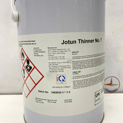 Dung môi pha sơn Jotun Thinner No 7_ 5L