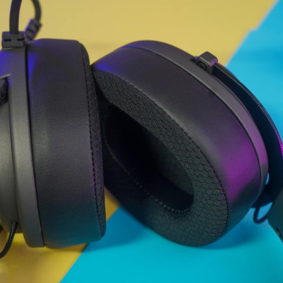 Tai nghe chụp tai chơi game có mic E-dra EH414 Pro - Bass to - Âm thanh 7.1 - Kết nối Usb - Hàng chính hãng