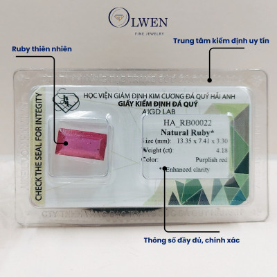 Viên đá Ruby thiên nhiên_HA-RB00022