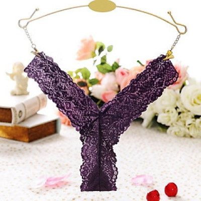 Quần Lọt Khe Sexy Ren Thong Eo Thấp Kiểu Dáng Châu Âu (WL25)