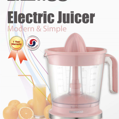 Máy vắt cam đảo chiều Daewoo DEM-JK533 công suất 40w, dung lích 1L - Hàng chính hãng