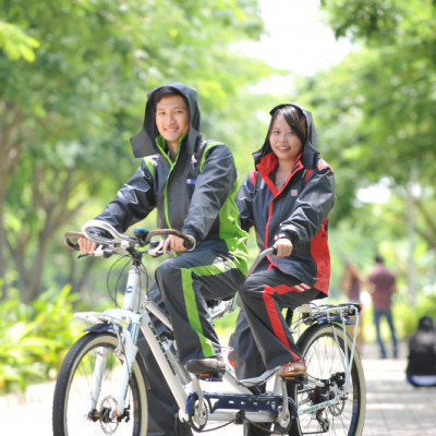 Áo mưa bộ thời trang cao cấp Nam Rando ASNM-38 For Men - Màu Ngẫu Nhiên