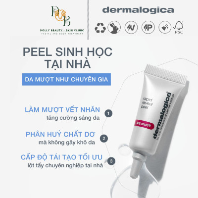 Peel da tại nhà RAPID REVEAL PEEL của Dermalogica - Dolly Beauty