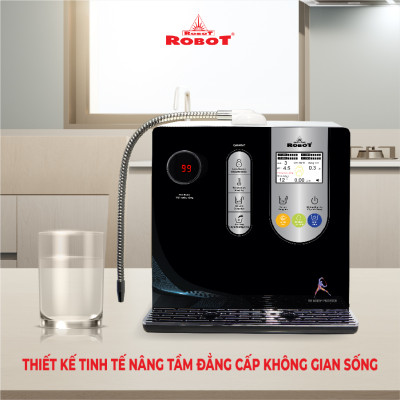 Máy Lọc Nước Điện Giải Ion Kiềm ROBOT IonSmart 510 Nóng Thông Minh Tạo 10 Loại Nước Sử Dụng - Hàng Chính Hãng