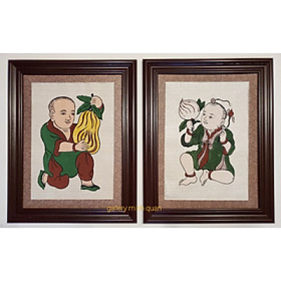 Tranh dân gian đông hồ - Cầu mong sự may mắn