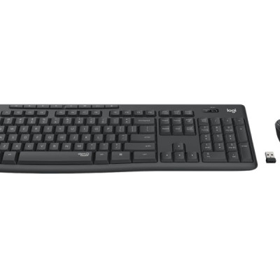 Bộ bàn phím chuột Logitech MK295 Không Dây Silent - Hàng Chính Hãng