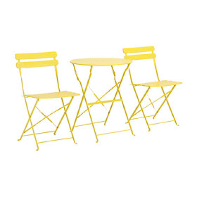 Bộ Bàn Ghế Ngoài Trời Riviera 1 Bàn + 2 Ghế, 3Màu|Index Living Mall| Nội Thất Thái Lan