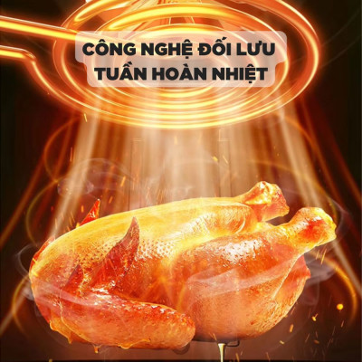 Nồi chiên không dầu 6L Mishio MK408 – Màu Xám Sang Trọng, Bảo Hành 24 Tháng - hàng chính hãng