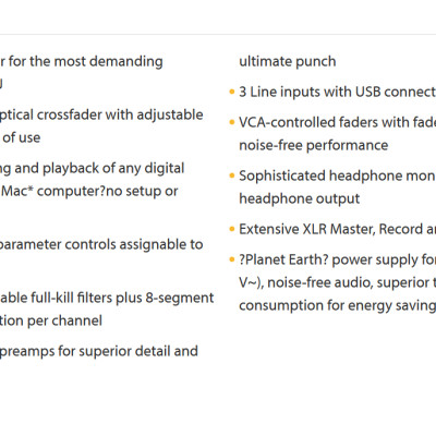 Mixer DJ 3 kênh NOX 303 Behringer - Hàng Chính Hãng
