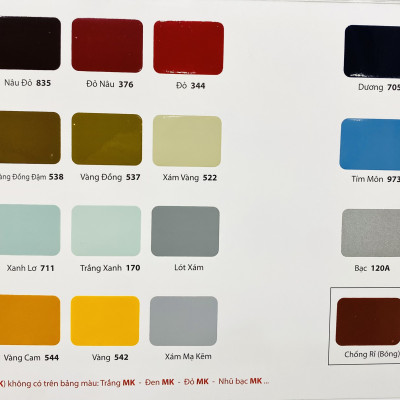 Sơn dầu Bạch Tuyết màu xanh Yamaha 715 2.8kg