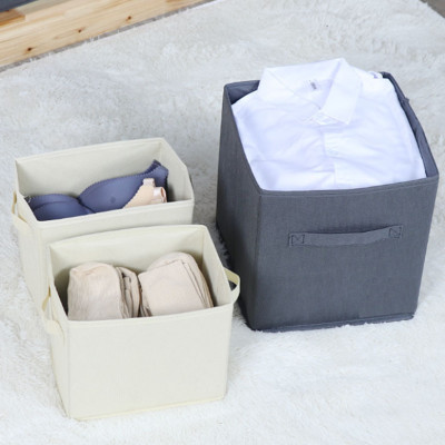 Hộp vải đựng đồ đa năng xuất Mỹ Royexe, Hộp vải đựng đồ TD4 sang trọng kích thước 28x28x28cm - Hàng cao cấp chính hãng miDoctor