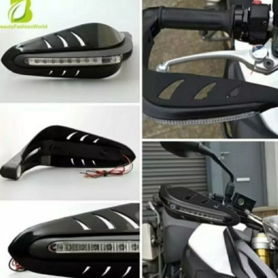 BỘ 2 CÁI ĐẦU GÙ CHỐNG ĐỔ BẢO VỆ XE MÁY CÓ ĐÈN LED TRANG TRÍ CỰC ĐẸP MẪU MỚI