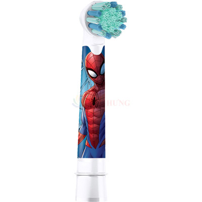 Đầu bàn chải điện trẻ em Oral-B Kids 3+ Superior Clean Spider-Man EB10s 20180342 (Set 2 cái) - Hàng chính hãng