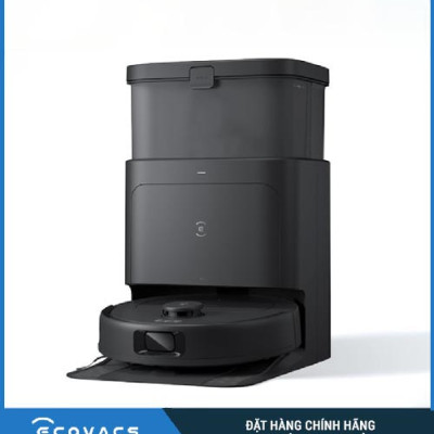 [GIÁ TẠI KHO] - Robot Hút Bụi Lau Nhà Ecovacs Deebot N30 Pro Omni - Bản màu đen 2024 - Hàng chính hãng Ecovacs