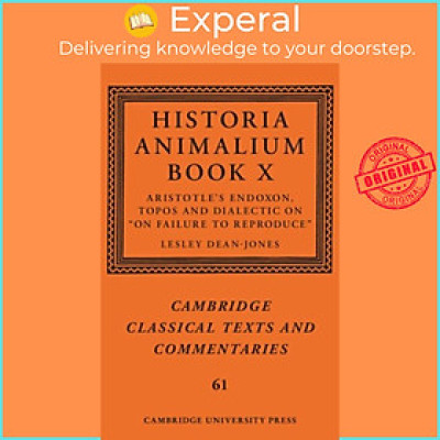 Sách - Historia Animalium Book X - Aristotle