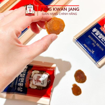 Hồng Sâm Hàn Quốc Cắt Lát Tẩm Mật Ong Thượng Hạng KGC Jung Kwan Jang (Hộp nhỏ 20g)