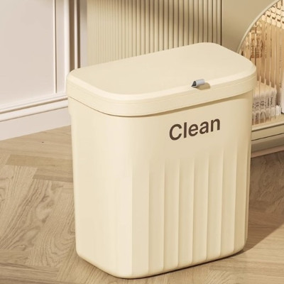 Thùng Rác Treo Tủ Bếp, Treo Nhà Vệ Sinh Nắp Lật 2 Chiều Bằng Nhựa PP Cao cấp - Hàng chính hãng (Màu ngẫu nhiên)