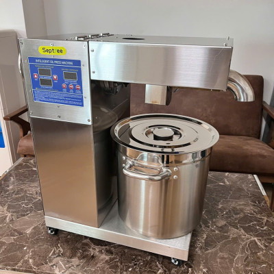 [ Hàng nhập khẩu] Máy ép dầu ăn thực vật công nghiệp, dùng cho hộ kinh doanh, nhà hàng, khách sạn, Thương hiệu Mỹ cao cấp Septree - D08