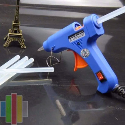 Súng Bắn Keo (Cỡ Nhỏ) Kèm 10 Keo Nến Silicon