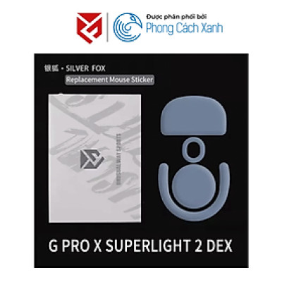 Feet chuột PTFE Unusual Way Sport Silver Fox dành cho Logitech G Pro X Superlight 2 DEX (1 bộ) - Hàng Chính Hãng
