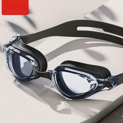 Kính bơi chống tia UV , Chống sương mù , bảo vệ mắt MÀU ĐEN , Dây đeo được làm 100% silicone mềm mại, thoải mái, dành cho vận động viên chuyên nghiệp hoặc người có sở thích đi bơi - Hàng Chính Hãng