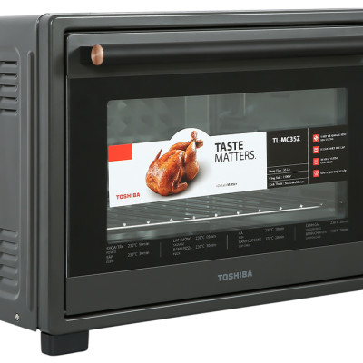 Lò nướng Toshiba TL-MC35Z - Dung tích 35L - Công suất 1500W. Hàng chính hãng, bảo hành 12 tháng, chất lượng Nhật Bản