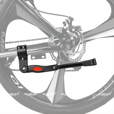 Chân chống xe đạp MTB bằng nhôm YYBC-01, có thể điều chỉnh cho xe đạp size bánh 22-29 inch, gắn bên hông phía sau cho xe đạp địa hình 22/24/26/27.5/29/700C - Mai Lee