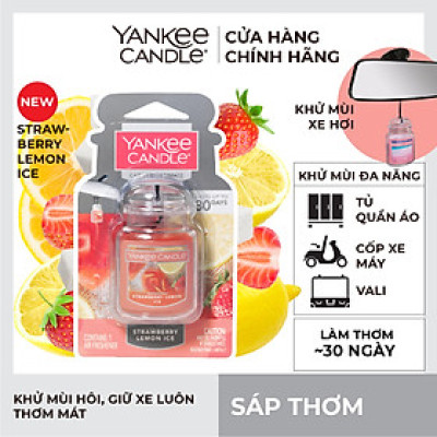 Sáp thơm xe Yankee Candle - Strawberry Lemon Ice 