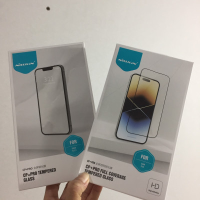 [ S22 / S22+ ] Cường lực full màn hình viền đen 0.3mm cho Samsung S22 / S22 Plus Nillkin CP+Pro _ Hàng chính hãng