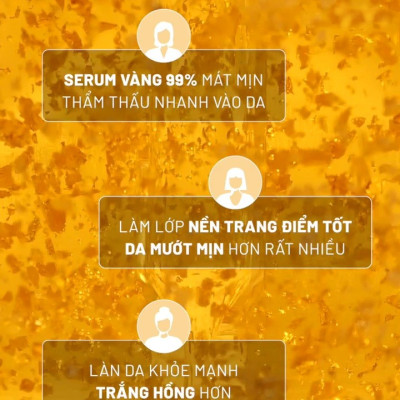 Serum tinh chất vàng 24k The Rucy Premium 99% Ampoule (50ml) - Hàng chính hãng