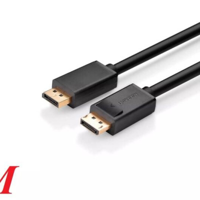Ugreen UG10213DP102TK 5M Màu Đen Cáp 2 Đầu Displayport chuẩn V1.2 thuần đồng - HÀNG CHÍNH HÃNG