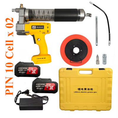 Máy Bơm Mỡ Dùng Pin Suoli SL-LD-A001 – Súng Bơm Mỡ Lithium Không Dây, Áp Lực Cao