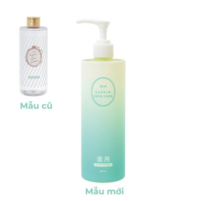 Nước Dưỡng Da Ngừa Mụn Và Se Khít Lỗ Chân Lông Club Suppin Nhật Bản (Chai 380ml)