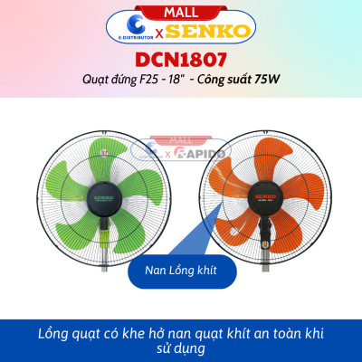 Quạt Đứng Công Nghiệp Senko DCN1807 - Hàng Chính Hãng - Bảo Hành 24 Tháng