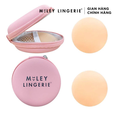 Cặp Miếng Dán Ngực Silicon Hình Cánh Hoa và Matte Tàng Hình Cho Phái Nữ, Miếng Dán Miley Lingerie
