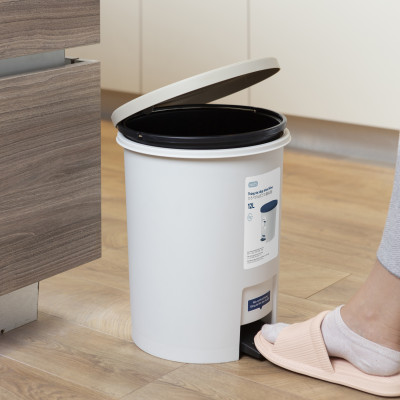 Thùng rác đạp tròn Hiro 12L