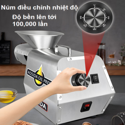 Máy Ép Dầu Nóng-Lạnh WF-J168 AOSIDA Thương Hiệu Cao Cấp Anh Quốc, 1800W, Ép 5-8kg/giờ - Hàng Nhập Khẩu (Bảo Hành 12 Tháng)
