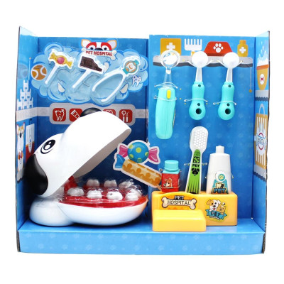 Đồ Chơi Bộ Nha Sĩ Thú Cưng - Peek A Boo PAB010 (17 Chi Tiết)