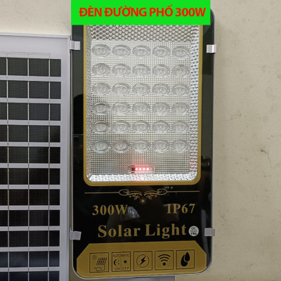 Đèn Năng Lượng Mặt Trời 6 Khoang 300W Solar Light - Đèn Đường Phố Năng Lượng Mặt Trời  | Sản phẩm sử dụng 100% năng lượng mặt trời, chống nước tiêu chuẩn IP-67