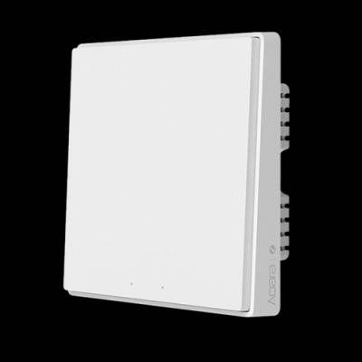 Công tắc âm tường Xiaomi - Aqara D1 không cần dây N - có đèn báo, hỗ trợ homekit, 1-2-3 nút bản Zigbee