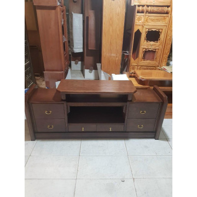 Kệ tivi kiểu mâm gỗ Sồi Nga từ 1m6-2m2 năm 2021