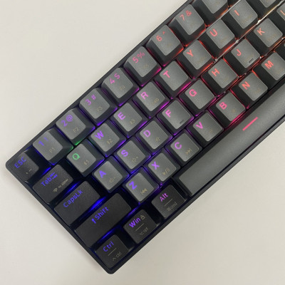 Bàn phím cơ không dây Newmen GM610 Grey - Hàng Chính Hãng 