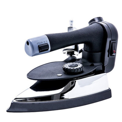 Bàn ủi hơi nước SilverStar ES-300 (Đen)+Mặt nạ bàn ủi ES 94/ES300 - Hàng chính hãng